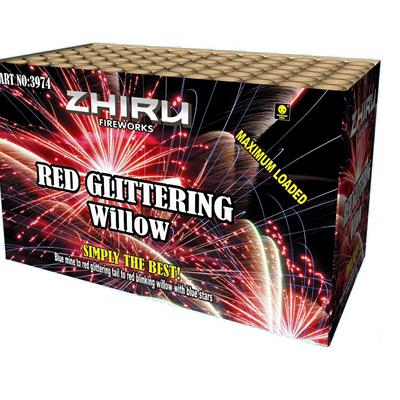 Zirhu Red glittering willow vuurwerk kopen in België